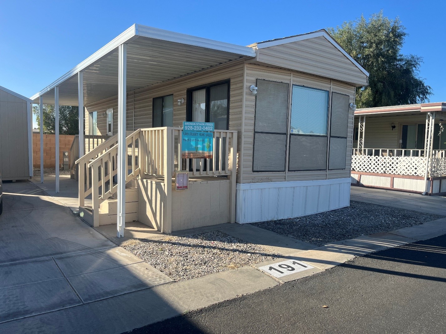 SUN VISTA RV RESORT - manufactured homes in Yuma Arizona